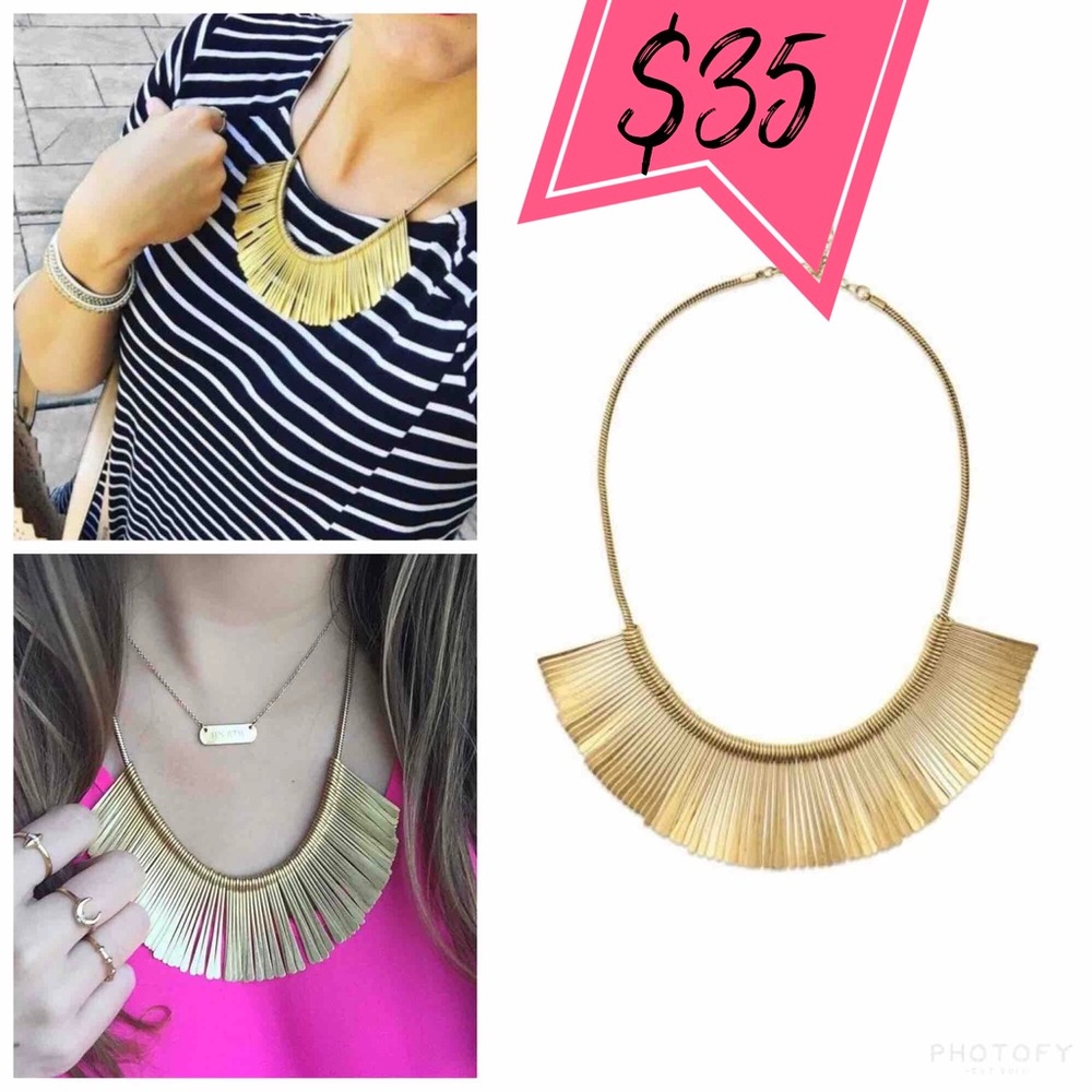 Stella dot Essential fringe necklace